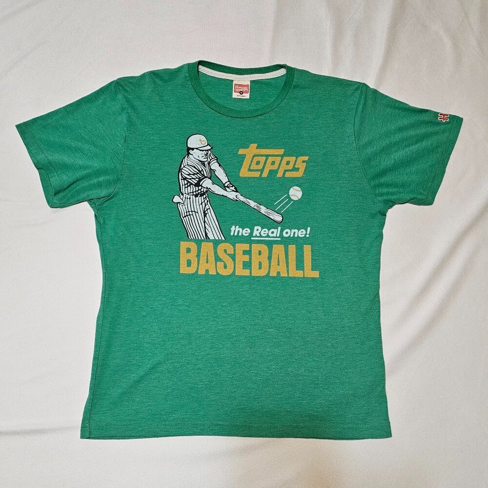 Homage Topps Baseball Home Run T-Shirt Size Medium